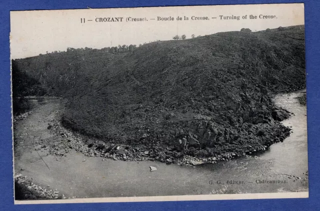 Ee * CPA  / Carte Postale : Crozant -> Boucle de la Creuse