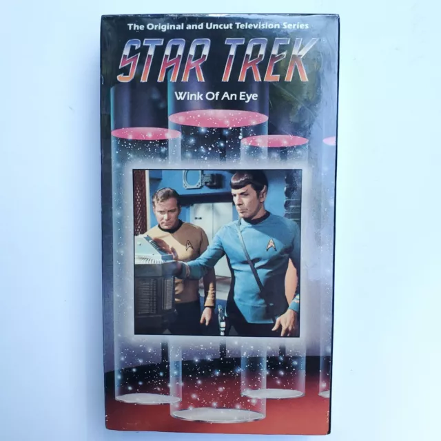 Star Trek VHS Hi-Fi Episode 68 "Wink Of An Eye" Sealed 1988