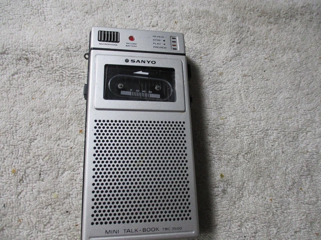 AUNA ClearTech - enregistreur de Cassette Portable, dictaphone