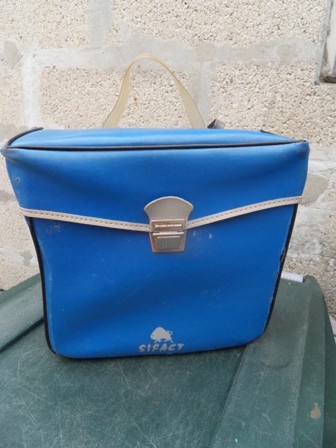 1 Vintage moped bag ancienne sacoche SIFACT mobylette 88 solex moto velo autres