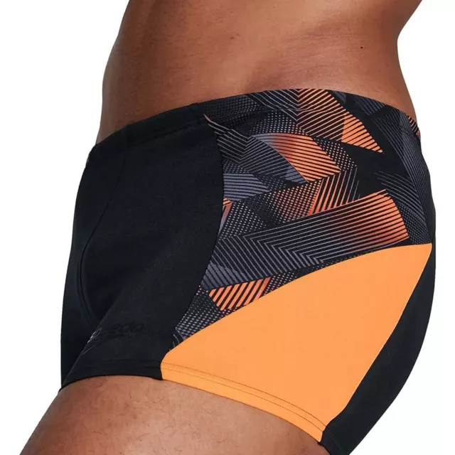 Speedo Mens Eco Endurance Plus Splice Swim Shorts Swimming - Black