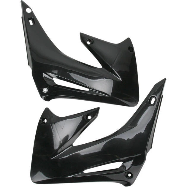 Acerbis Radiator Shrouds Black #2043590001 Honda CR125R/CR250R 2002-2007