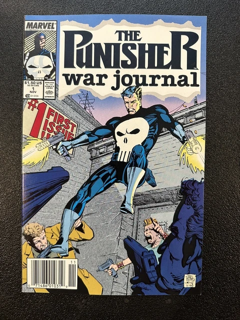 Punisher War Journal #1 (1988) Newsstand NM Origin Of The Punisher
