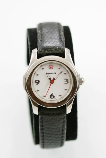 Wenger Orologio da Uomo City Classico pelle Marrone Cinturino Color