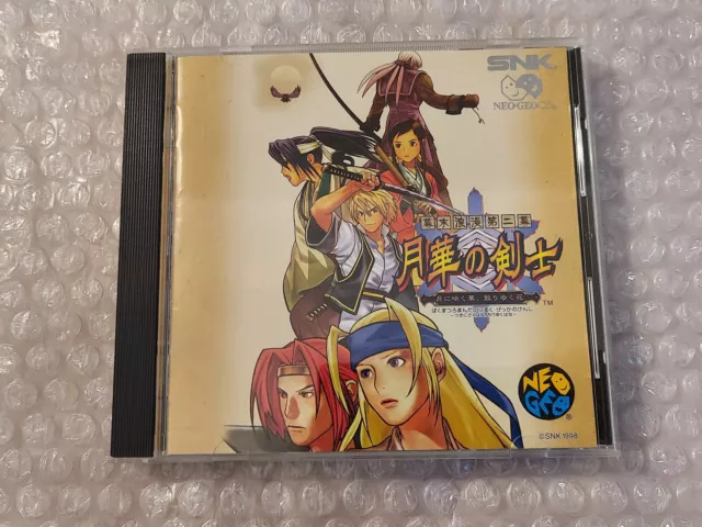 The Last Blade 2 Gekka no Kenshi 2 - Neo Geo CD JP- Inc Case Logo - UK Stock