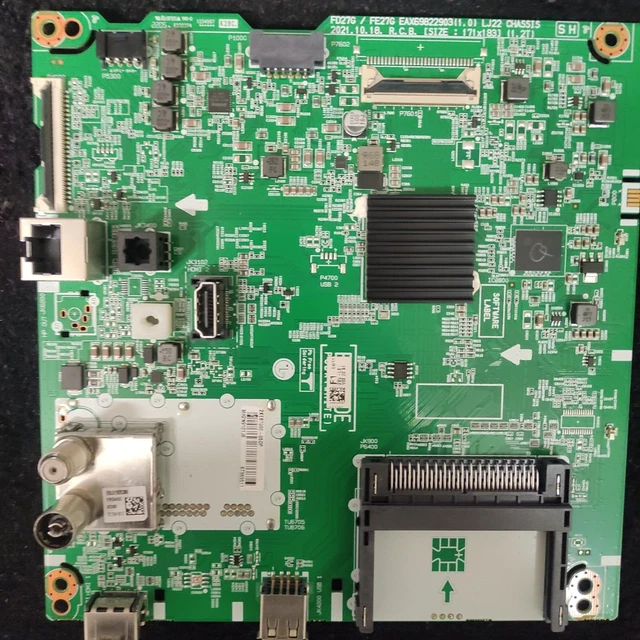 CARTE MÈRE MOTHERBOARD TV LG OLED65G16LA EAX69789401(1.0) EBT66655803