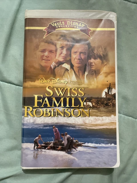 SWISS FAMILY ROBINSON (VHS, 2002 Clamshell) Vault Disney Collection £6. ...