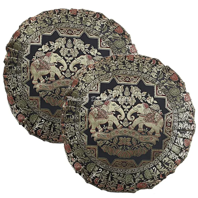 Funda de cojín bohemia, funda de almohada decorativa con brocado de Jacquard