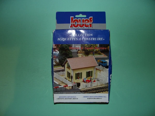 Maquette Jouef à Monter – Maison De Garde-barrière échelle N, Réf 198000, Neuve Sous Emballage