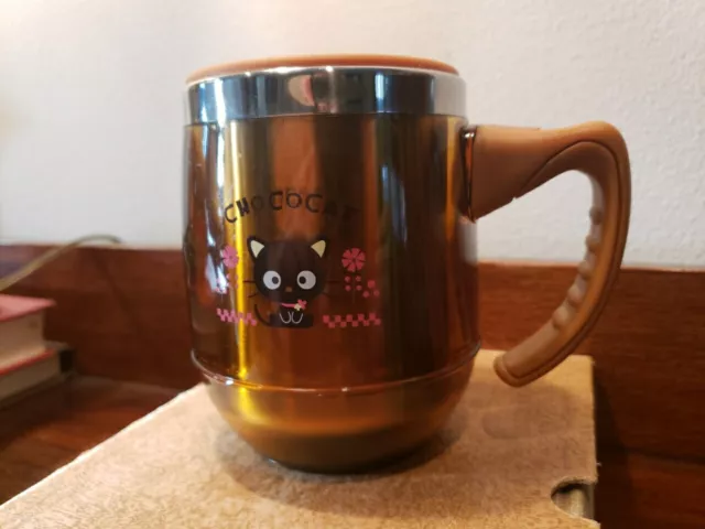 Sanrio Hello Kitty 2007 Chococat Bloom Desk Stainless Steel Mug