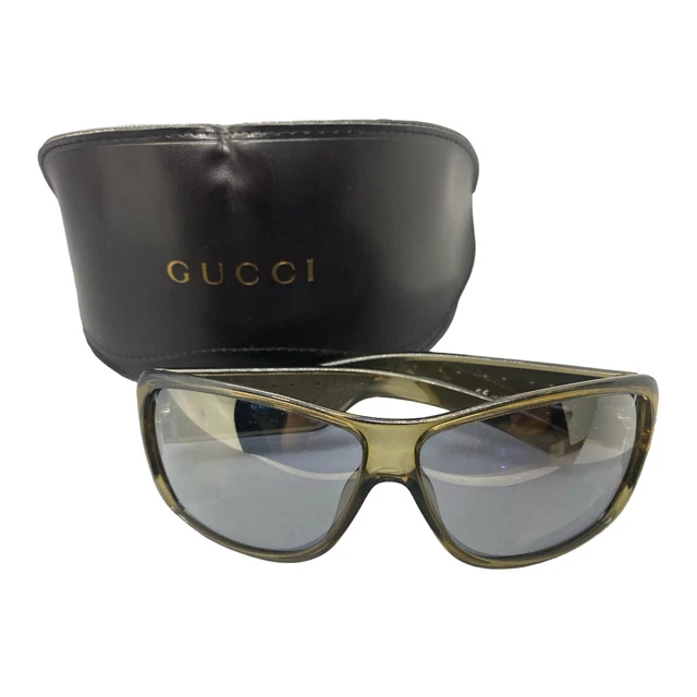 VINTAGE GUCCI OPTYL Sunglasses GG 2455/S 120mm 54-17 Made in  display picture 2