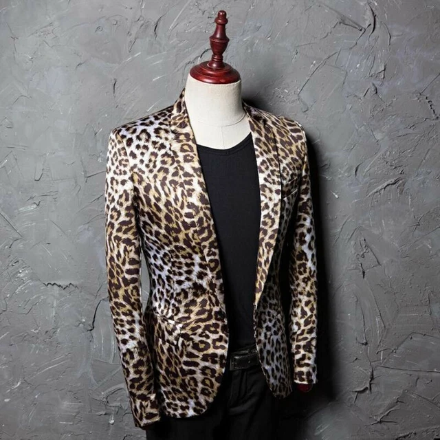 Abito hotsell leopardato uomo