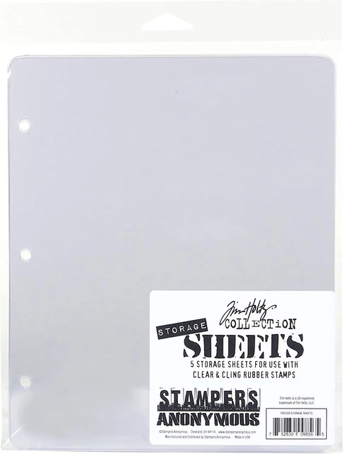 Tim Holtz Storage Sheets, Multicolor