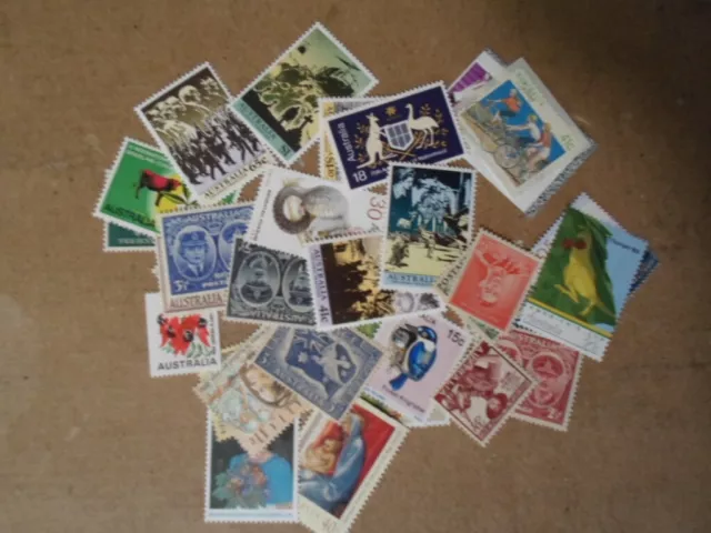 Collection lot 30 different mint never hinged stamps of Australia