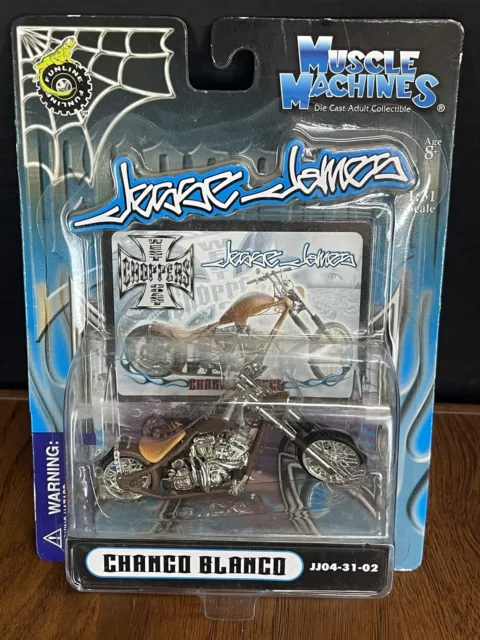 Muscle Machines Jesse James West Coast Choppers Chanco Blanco Motorcycle