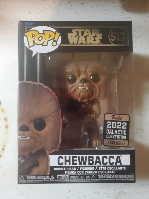 Funko Pop! Star Wars Chewbacca #387 – Galactic Convention Exclusive Edition, Concept Series