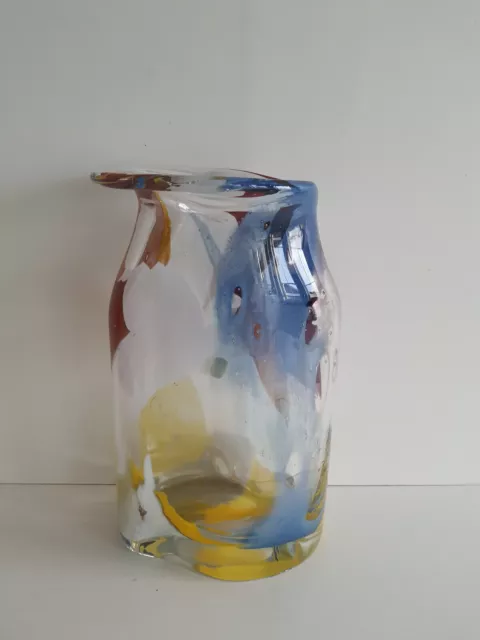 Hutschenreuther Glas Vase Design: J.F. Zimmermann Höhe ca 24,5 cm TOP !!! SUPER