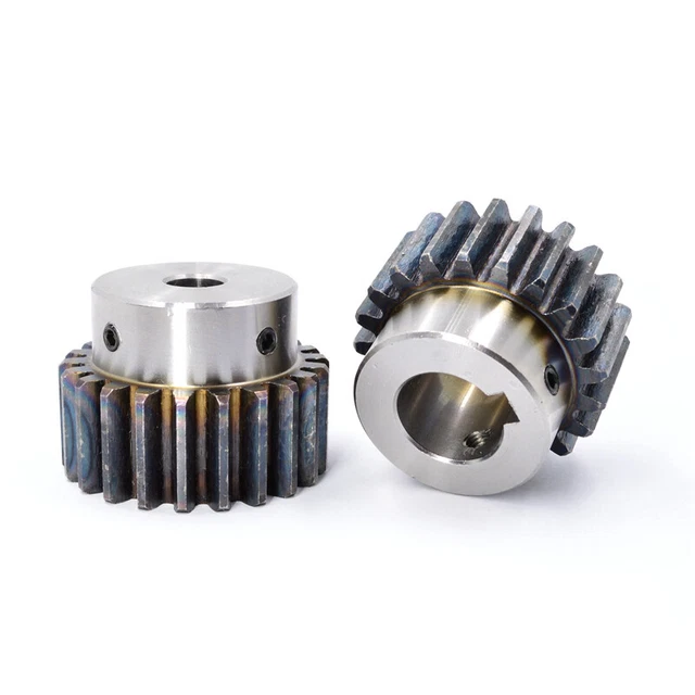 2 Mod 12T-40T Straight Spur Gear Motor Transmission Gear 45# Steel