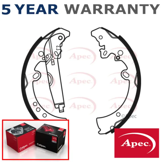 Apec Rear Brake Shoes Set Fits Toyota Hilux 2005-2015 2.5 D 3.0 044950K120