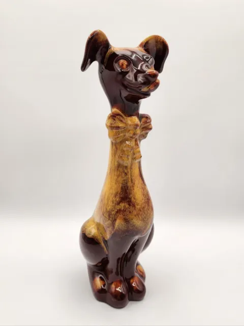 Blue Mountain Pottery Harvest Gold Dog 13"