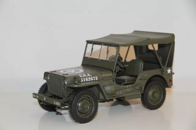 1:18 Welly 18055 Willys Jeep US Army ohne OVP