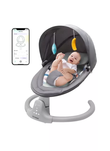 munchkin bluetooth enabled baby swing