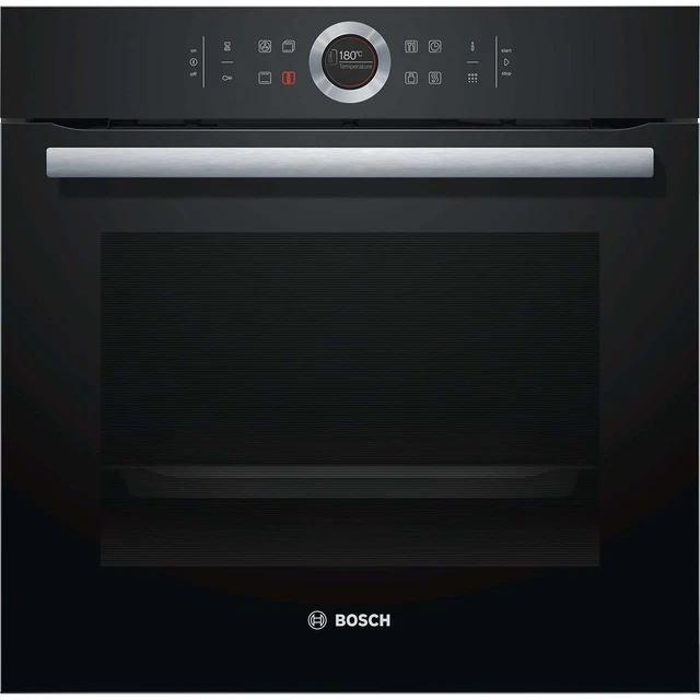 bosch four intégrable 71l 60cm a+ pyrolyse noir hbg672bb1s serie