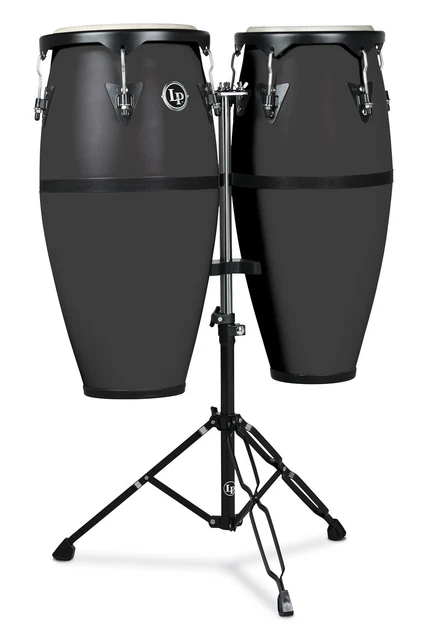Latin Percussion Peau De Conga City EZ Curve Rims 10" Quinto – LP267A – Peau Buffle Naturelle Qualité Entrée De Gamme
