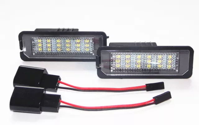 Led Kennzeichenbeleuchtung  VW Polo 9N 9N3 2001-2009 3