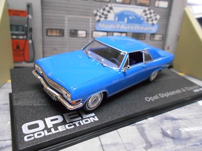 OPEL Diplomat v8 COUPE ARGENTO SILVER Chuck Jordan prezzo speciale Ixo Altaya 1:43 
