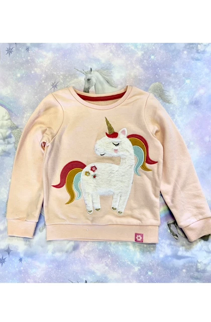 Fluffy unicorn jumper sale