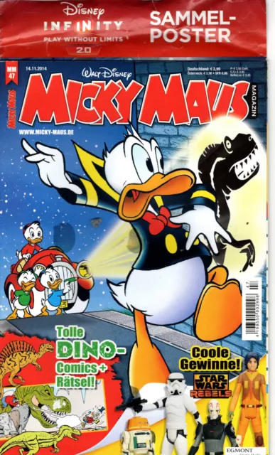 Micky Maus Heft Nr. 47 2014 Walt Disney Egmont Ehapa Verlag GmbH