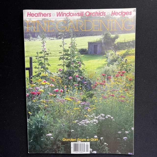Taunton's Fine Gardening Jan/Feb 1990 No11 Summer Color Roses Wisteria Ground Co