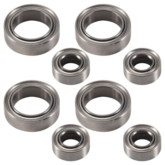 Lot De 2 Roulements à Billes Pour Pédalier Vélo - 37,6 X 24,7 Mm, 7 Billes Inox - X AUTOHAUX - 3