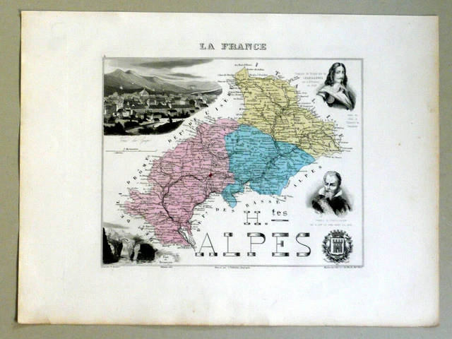 Abat-jour géographique / dressé et publié par Longuet