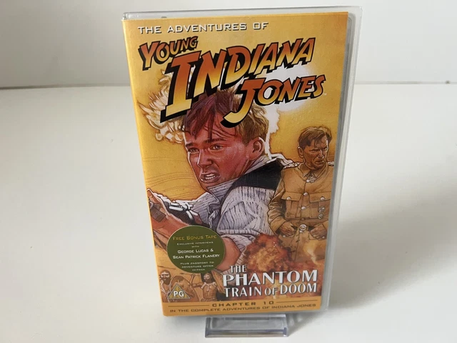 YOUNG INDIANA JONES - The Phantom Train Of Doom (VHS, 2000