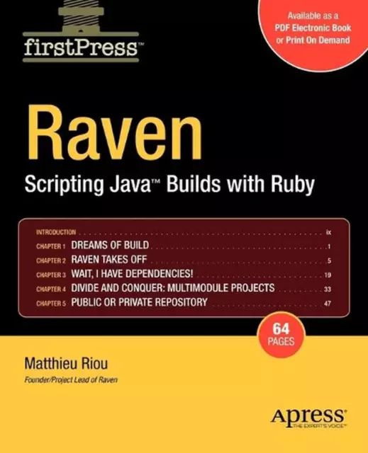 Raven: Scripting Java Builds with Ruby by Matthieu Riou (English) Paperback Book