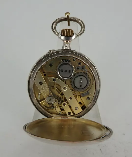 Offene Herrentaschenuhr Phenix Watch Co. Silber um 1905 (68111) 2