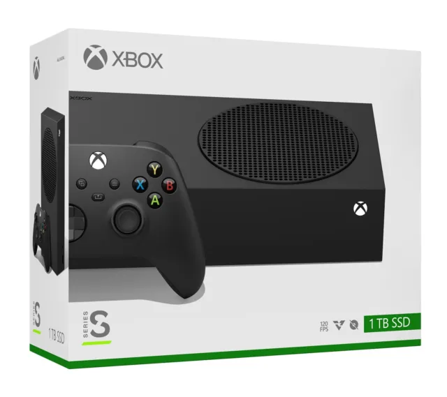 Microsoft Xbox Series S 1TB Video Game Console - Black