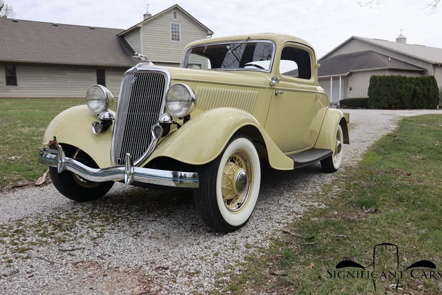 1934 Ford Model 40 3 Window Coupe