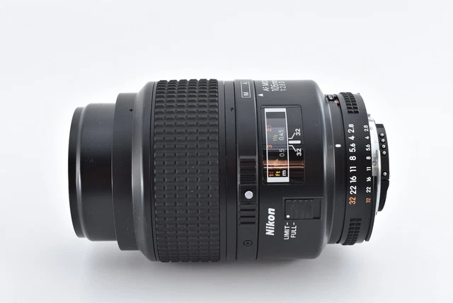 【Near Mint】Nikon AF MICRO NIKKOR 105mm F/2.8 D with Lens Caps / Made In JAPAN 3