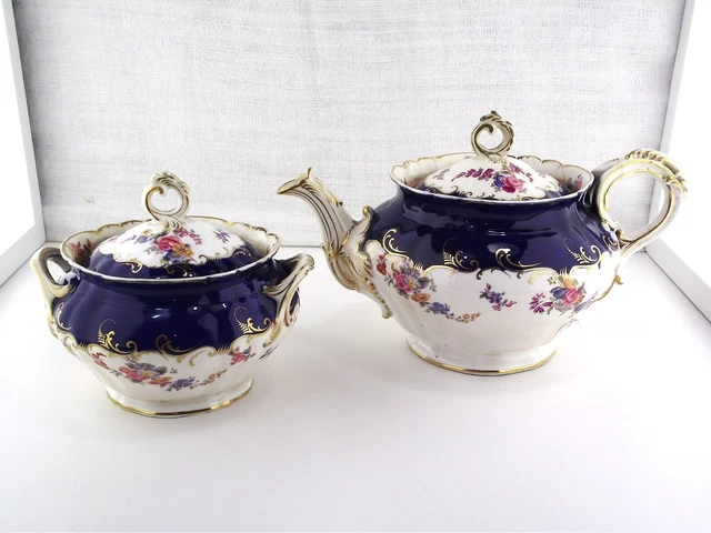Service à Thé Ancien - Théière Et Tasse - Parfait Pour La Déco Ou L'usage Quotidien