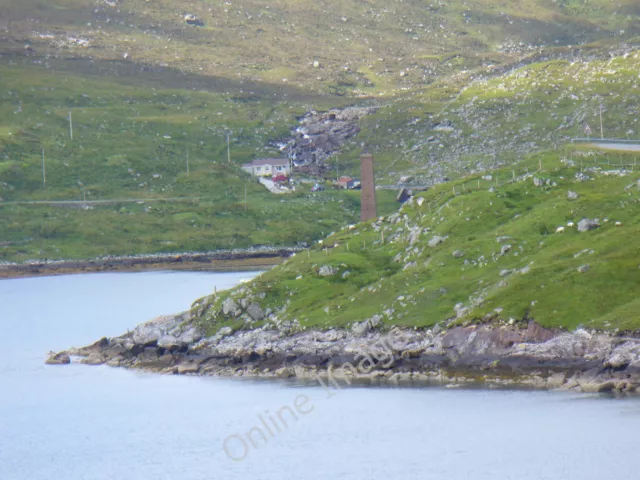 Photo 12x8 Mas an Rubha u00c0ird Asaig Turf-covered rocky headland at the c2011