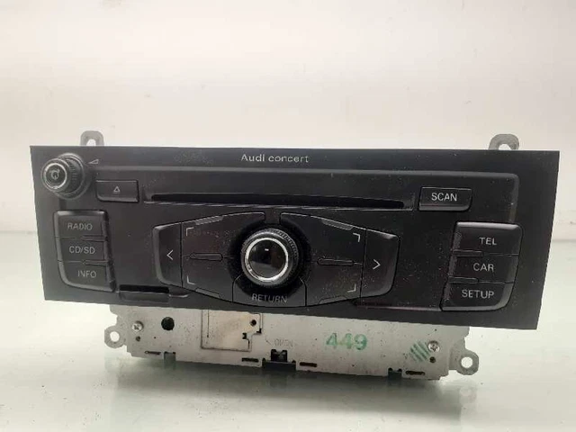 8T1057186Bx Impianto Audio / Radio Cd / 8T1035186B / 2573200 Per Audi A4 Ber. B