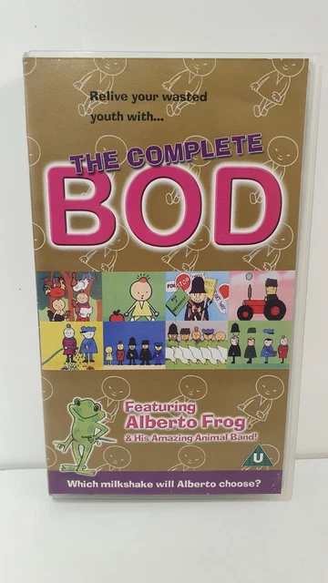BOD THE COMPLETE Bod-Featuring Alberto the Frog VHS Video-2001 John Le ...