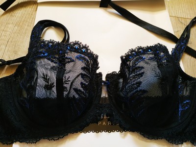 G monde Intimates ouverts Lanière filaire Cups & transparent avec Jarretelles & String Taille Unique 