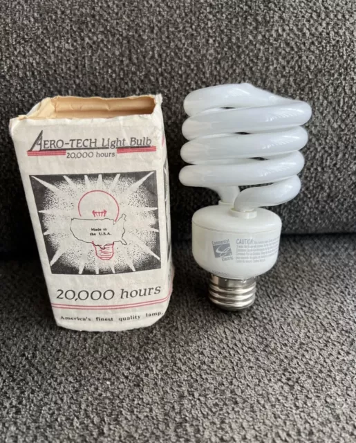 Vintage Aero-Tech Light Bulb  Edxo-23 120v 23w 20,000 Hours 1/1 On eBay