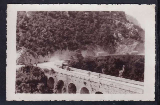 Fotografia Foto Ponte Calvi dell'Umbria 1932 Colonna Esercito KK686