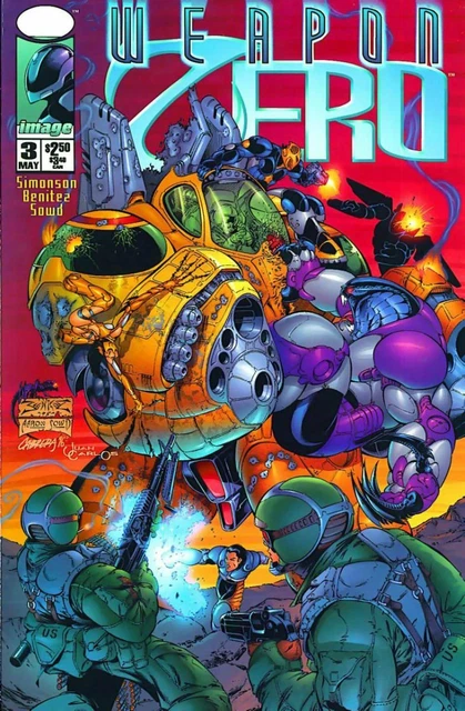 Weapon Zero (1995 2nd Series) #   3 (8.0-VF) 1995