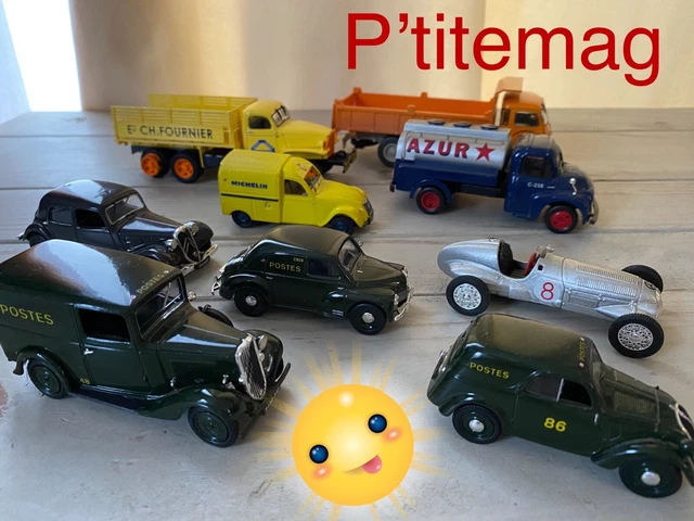Lot D6 : 9 voitures 1:43 Altaya ?,Universal Hobbies,Norev..